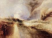 Joseph Mallord William Turner, Leuchtraketen bei hohem Seegang